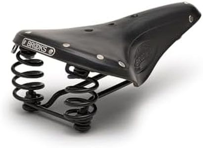 Brooks Saddles Flyer Bicycle Saddle (Men's, Black Steel Rails, Black)