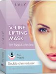 V Shaped Slimming Face Mask Double Chin Reducer V Line Lifting Mask Neck Lift Tape Face Slimmer Patch For Firming and Tightening Skin