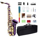 Eb Alto Saxophone, Beginner Saxophone, Alto Sax, Saxophone for Beginners, Student Alto Saxophone, Professional Saxophone Alto, Beginner Saxophone, Saxofon, Saxaphone Adult, Purple Saxophone