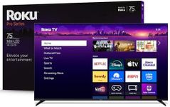 Roku Smart TV 2025 – 75-Inch Pro Se