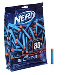 Nerf Elite 2.0 80-Dart Refill Pack - 80 Official Nerf Elite 2.0 Foam Darts - Compatible with All Nerf Blasters That Use Elite Darts