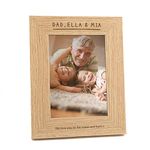 Personalised Daddy Photo Frame - Personalised Daddy Gifts - Dad Picture Frame - Christmas Gifts for Dad From Daughter or Son - 6x4 / 7x5 / 8x6 Frames Available