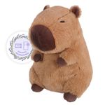 SuzziPals Heatable & Coolable Capybara Plush，Microwavable Stuffed Animal Heating Pad for Cramps and Pain, Lavender Scent Capybara Stuffed Animal for Anxiety, Capybara Plushies Gift for Kids & Aldults