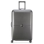 DELSEY PARIS - TURENNE - Slim Rigid Cabin Suitcase - 55x40x20 cm - 35 liters - XS - Silver