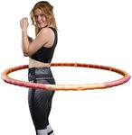 HOOPOMANIA Action Hoop [1.6 kg] Hula Hup for Weight Loss for Adults - Hula Hoop Sports