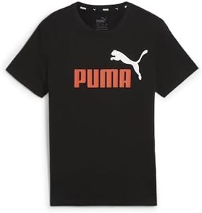 PUMA Boy's Ess+ 2 Col Logo Tee B Tees