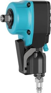 Hazet Llave de impacto de puño 9012PTT, Máx par de desbloqueo 550 Nm, cuadradillo de 12,5 mm (1/2 pulgada), Mecanismo de impacto de doble martillo de alto rendimiento, con tecnología Twin-Turbo