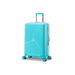 Alphabet Bristol Hard Sided Polycarbonate Large Size Check-in Luggage 8 Wheel Trolley Bag/Suitcase 28Inch|75Cm (Tiffany)