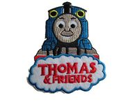 Fat-catz-copy-catz Thomas The Tank Engine & his Friends Iron Sew on Embroidered Patch Badge Transfer Art Craft Applique Motif