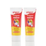 Pigeon Children Toothpaste, Fruit Punch,Oral care (45g, Pack of 2)