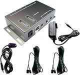 SZBJ IR Repeater，IR Remote Control Extender，Infrared Repeater System,ir Repeater kit (2 Dual Head ir emitter)