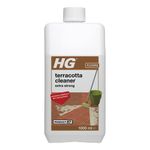 HG Terracotta Cleaner Extra Strong, Product 87, Concentrated Cleaning for Removal of Grease, Polish, Protective Films & Ingrained Dirt, For All Types of Terra Cotta Floors - 1 Litre (194100106)