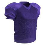 CHAMPRO Time Out Polyester Practice Football Jersey Purple