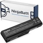 NinjaBatt Battery for Toshiba C660 PA3817U-1BRS L750 L755 A660 L655 L650 L670 C650 P750 PA3817U-1BAS L750D L755D PA3819U-1BRS A665 L775 L655D - High Performance [6 Cells/4400mAh/48Wh]