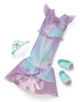 American Girl WellieWishers 14.5-inch Doll 2-in-1 Sparkly Mermaid Outfit with Headband and Ballet Flats, for Ages 4+