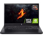 acer Nitro V 15 ANV15-41 15.6" Gaming Laptop | AMD Ryzen 7 7735HS | 16GB RAM | 512GB SSD | Nvidia GeForce RTX 4060 8GB | 165Hz Full HD Display | Windows 11 Home | Black