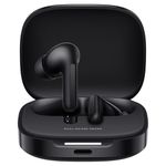 XIAOMI Redmi Buds 6:Wireless Bluetooth Headphone in-ear, Dual Drivers,Immersive Sound,49dB Active Noise Cancelling, Up to 10h+42h Battery Life, IP54,Night Black