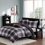 Mizone Harley 4 Piece Comforter Set, Full/Queen, Black