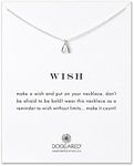 Dogeared Wish Sterling Silver Necklace