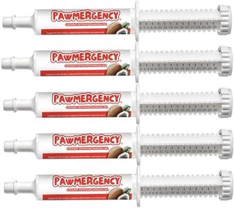 Vetanica PawMergency – Activated Charcoal First Aid Kit Emergency Rescue 5 Pack for Dogs, Cats, Puppy & Pet Poison Kit, Camping Survival Remedy Essential, Oral Anti Diarrhea Digestive Absorb Toxins
