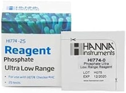 Hanna Instruments HI774-25 Phosphate Ultra Low Range Checker HC Reagents (2 Set - 50 Tests)