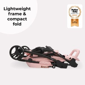 My Babiie MB30 Pushchair – Pink Leopard Print Stroller
