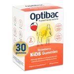 Optibac Kids Probiotic with Vitamin D & Calcium for Immune System Support & Gut Health and 2 Billion Bacterial Cultures - 30 Vegan Gummies