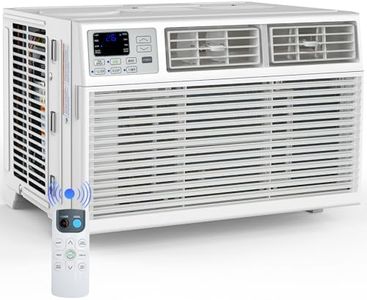 Electactic Window Air Conditioner, 10000 BTU Window AC Unit, Cooling Room 450sq.ft, Fast Cooling, 24H Timer,Dehumidifier Mo, Energy Saving, Remote Control for Living Room, Bedroom, Office