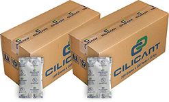 CILICAnT 100 Gram (100 Pcs) Silica Gel White Packets Desiccant Dehumidifiers, Non-Indicating Silica Gel Packs To Avoid Moisture, Odour, and Fungus (100 Gram X 100 Pcs = 10 KG)
