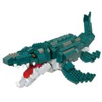 nanoblock Bandai Deluxe Mosasaurus Dinosaur Model, Building Blocks Puzzles For Adults And Kids, Build Your Own Plastic Model Kits With Mini Bricks Gifts For Teens And Adults Age 12+