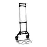 SQ Professional Heavy Duty Aluminium Sack Truck- Adjustable Hand Truck - Folding Trolley Cart - Foldable Truck - Multi Purpose Sack Barrow with Wheels - 70kg Load Capacity