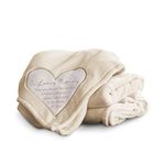 Comfort Blanket Pavilion Gift Company 19501-In Loving Memory Thick Warm 320 GSM Royal Plush Throw Blanket