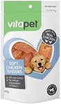 Vita Pet Soft Chicken Tenders Dog Treats, for Adult Dogs and Puppies, 100g