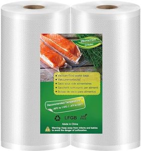 BoxLegend Vacuum Sealer Bags 2 Rolls 11''x50' (Total 100 feet) Vacuum Sealer Rolls Fit for All Vacuum Sealers BPA Free, Heavy Duty, Puncture Prevention, Great for vac Storage, Meal Prep or Sous Vide
