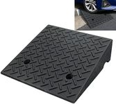 Rubber Curb Ramp 19.6" × 19.6" × 6"