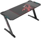 Eureka Ergonomic 60" Z Shaped Computer Gaming Desk