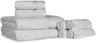Egyptian Cotton 8-Piece Solid Towel