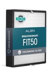 Alen FF50-VOC/Smoke Replacement Filter for the FIT50 Air Purifier - True HEPA Filter for FIT50 Purifier for Allergens, Dust, Smoke, and Chemicals, Long-Lasting Pure Air Filter (1 Air Purifier Filter)