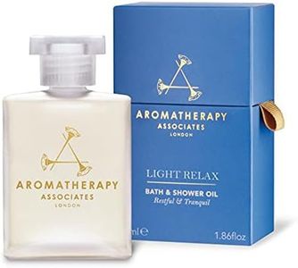 Aromatherapy Associates Light Relax Bath and Shower Oil. Luxurious Bath Oil to Relax and Unwind. Made with Lavender, Ylang Ylang and Petitgrain Essential Oils (1.86 fl oz)