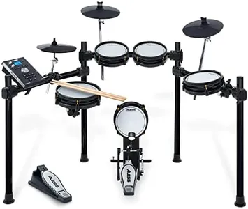 Alesis Drums Command Mesh SE Kit - Electric Drum Set with Quiet Dual Zone Mesh Pads, USB MIDI Connectivity and 600+ Electronic & Acoustic Drum Sounds