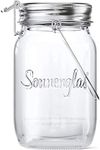 SONNENGLAS Classic 1000ml | Sonnenglas | Original Award-Winning Solar Lantern|Indoor and Outdoor | With USB Charging l Glass and Stainless Steel | Decorate Inside | Fair Trade from South Africa | Solar Lantern | Renewable energy |