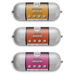 Drool Pet Products Dog Food Pate | Triple pack 3 x 400g Premium Pate | Dog Pate Tube 1 x Chicken Pate 1 x Duck Pate 1 x Turkey