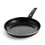 GreenPan Cambridge Healthy Ceramic Nonstick 28 cm Frying Pan Skillet, PFAS Free, For all hobs including Induction, Oven Safe up to 160°C, Black