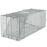 Havahart 1081 Live Animal Professional Style One-Door Animal Trap for Large Raccoons, Small Dogs, and Fox