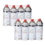 HANS Butane Gas Canister - Pack of 8