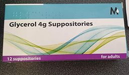 Glycerol Suppositories Adult - 4g, Three Packs of 12s Each