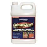 ChimneySaver Water Based Vapor Permeable Water Repellent Protection with Stain Blocker for Brick and Mortar, Non Glossy Clear, 1 Gallon