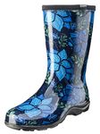 Sloggers Women's 5018SSBL09 Spring Surprise Boot Waterproof, 9, Blue, 7 UK