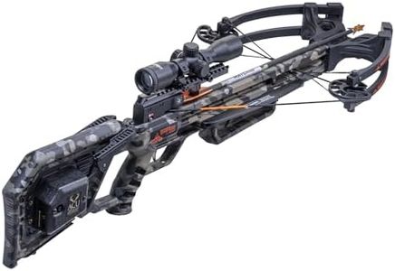 Wicked Ridge by TenPoint Commander 400, Peak XT - 400 FPS - Includes Pro-View 400 Lighted Scope, ACUdraw Crank Cocking Device & Three Match 400 Carbon Arrows