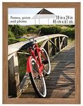 MCS 68861 18x24 Inch Museum Poster Frame, Medium Oak Woodgrain